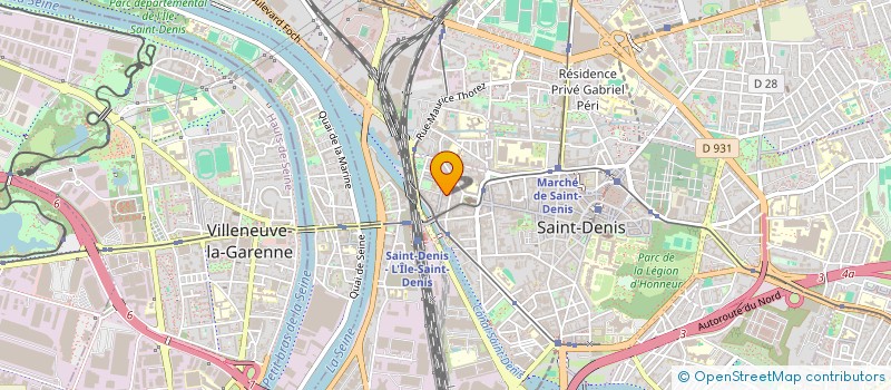 localisation de l'entreprise MADAME STEPHANIE MENARD  SAINT-DENIS