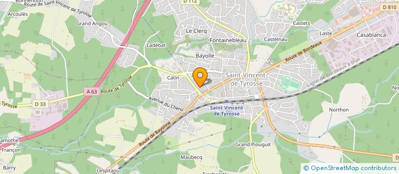 localisation de l'entreprise MADAME STEPHANIE MENERAT à SAUBRIGUES