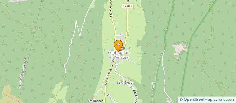 localisation de l'entreprise MADAME STEPHANIE MERCIER  SAINT-AGNAN-EN-VERCORS