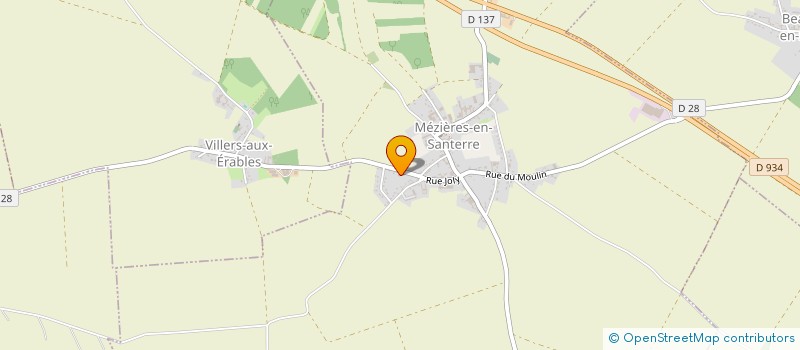 localisation de l'entreprise MADAME STEPHANIE MERIEUX  MEZIERES-EN-SANTERRE