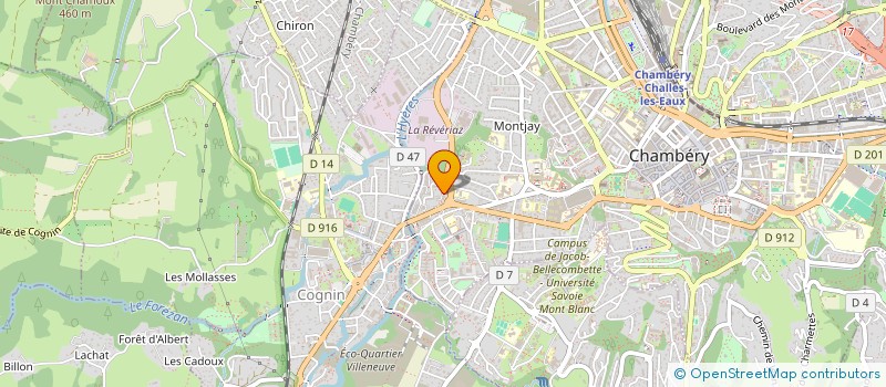 localisation de l'entreprise MADAME STEPHANIE MERMOUD à CHAMBERY