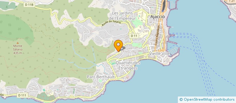 localisation de l'entreprise MADAME STEPHANIE MESGUICH à AJACCIO