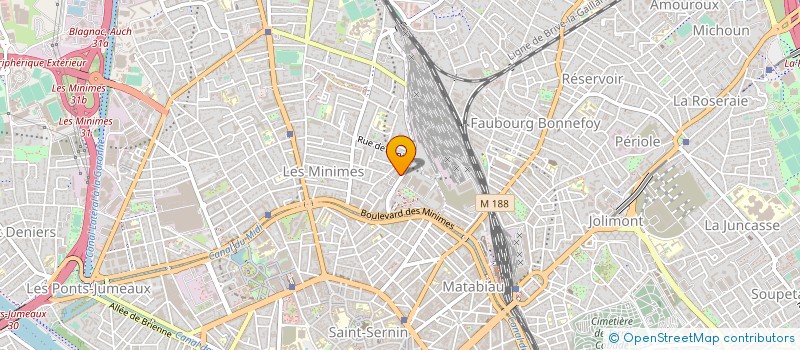 localisation de l'entreprise MADAME STEPHANIE MESNAGE à TOULOUSE