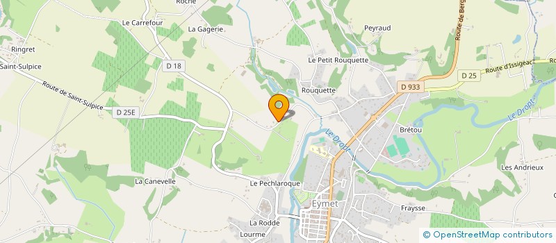 localisation de l'entreprise MADAME STEPHANIE MESNARD  FONROQUE