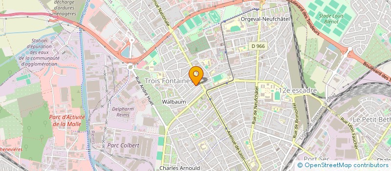 localisation de l'entreprise MADAME STEPHANIE MESSINA  REIMS