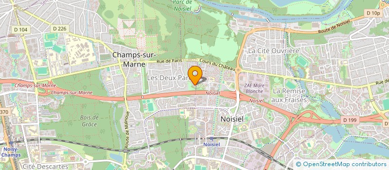 localisation de l'entreprise MADAME STEPHANIE METREAU  CHAMPS-SUR-MARNE