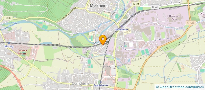 localisation de l'entreprise MADAME STEPHANIE METZGER à MOLSHEIM