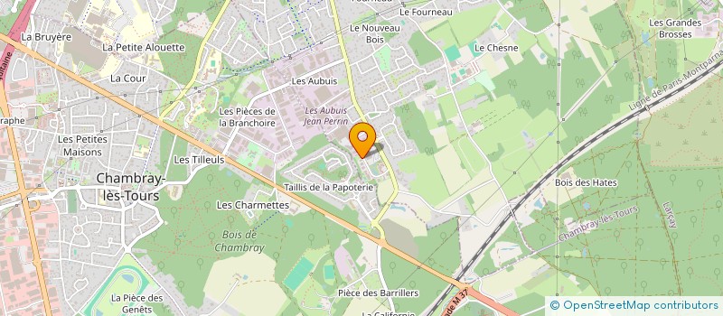 localisation de l'entreprise MADAME STEPHANIE MEURICE  SAINT-AVERTIN