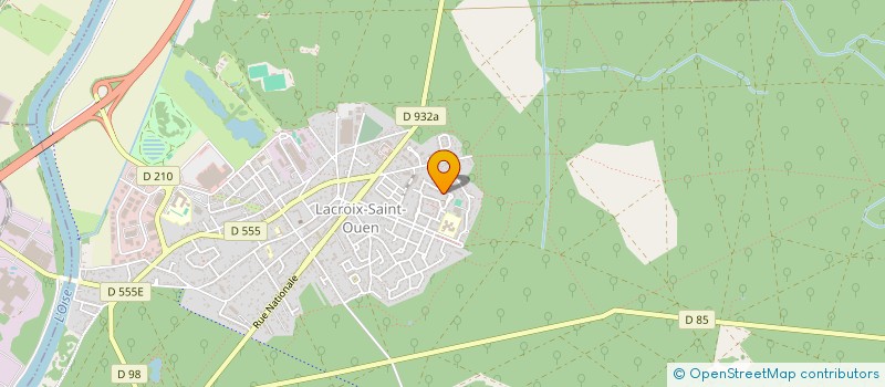 localisation de l'entreprise MADAME STEPHANIE MEVEL  LACROIX-SAINT-OUEN