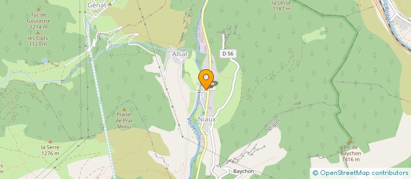 localisation de l'entreprise MADAME STEPHANIE MEYERHOFFER à TARASCON-SUR-ARIEGE