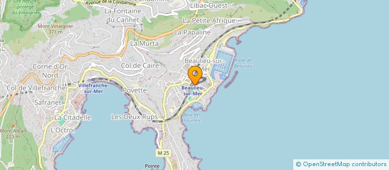 localisation de l'entreprise MADAME STEPHANIE MICALLEF à BEAULIEU-SUR-MER