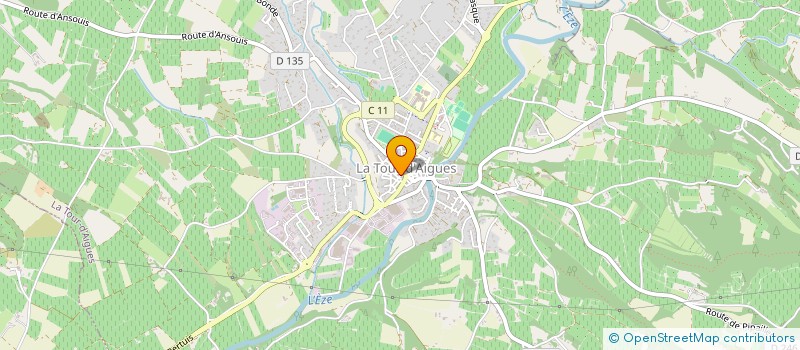 localisation de l'entreprise MADAME STEPHANIE MICHEL  LA TOUR-D'AIGUES