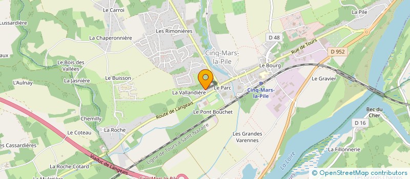 localisation de l'entreprise MADAME STEPHANIE MIHALY  CINQ-MARS-LA-PILE