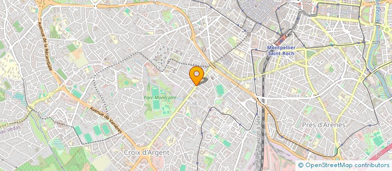 localisation de l'entreprise MADAME STEPHANIE MILHES à MONTPELLIER