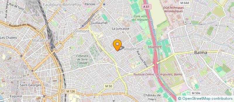 localisation de l'entreprise MADAME STEPHANIE MIRANDA à TOULOUSE