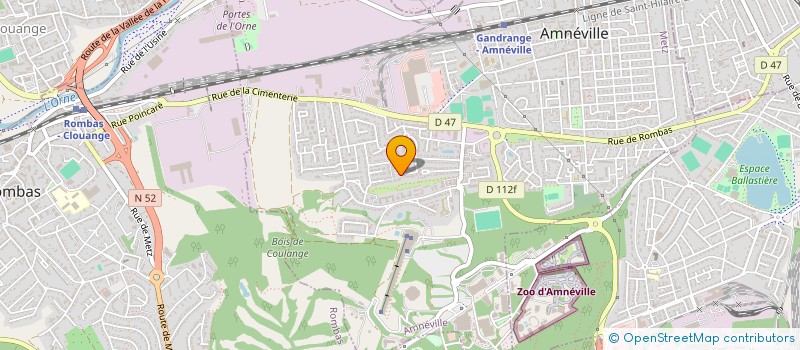 localisation de l'entreprise MADAME STEPHANIE MITIDIERI  AMNEVILLE