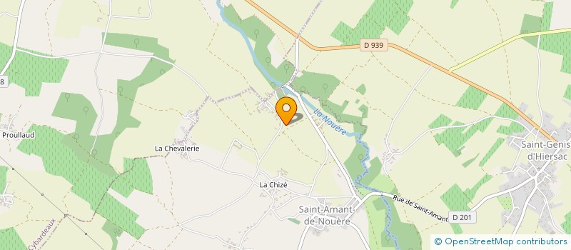 localisation de l'entreprise MADAME STEPHANIE MOLLARD à SAINT-AMANT-DE-NOUERE
