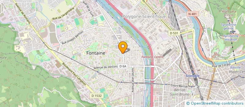 localisation de l'entreprise MADAME STEPHANIE MOLLICONE  FONTAINE