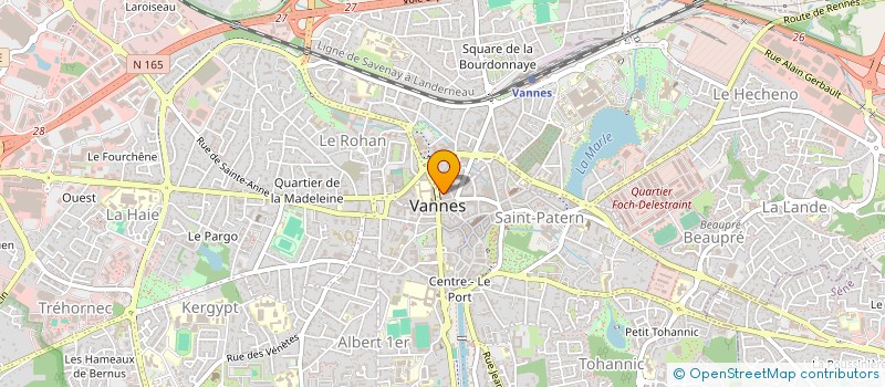 localisation de l'entreprise MADAME STEPHANIE MONSIRMEN à VANNES