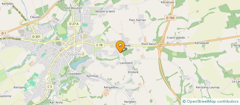 localisation de l'entreprise MADAME STEPHANIE MONTELUS  GOURIN