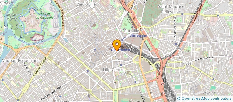 localisation de l'entreprise MADAME STEPHANIE MONTOUT à LILLE