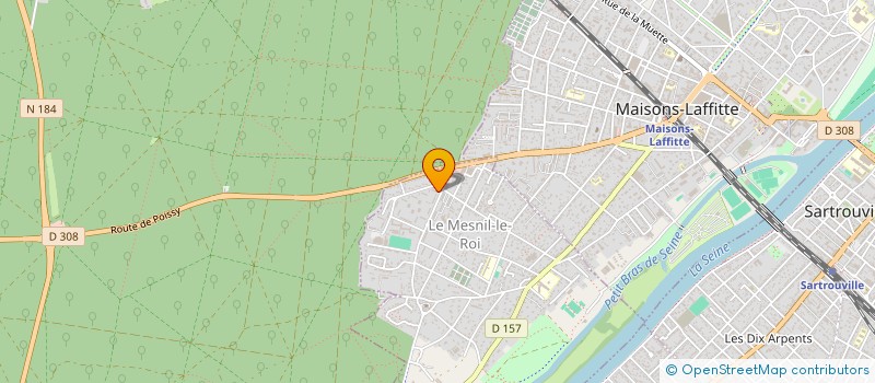localisation de l'entreprise MADAME STEPHANIE MORAIS à LE MESNIL-LE-ROI