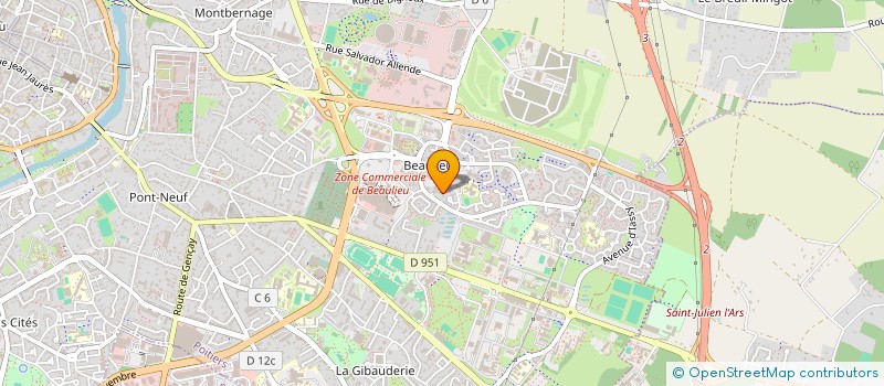 localisation de l'entreprise MADAME STEPHANIE MOREAU  POITIERS