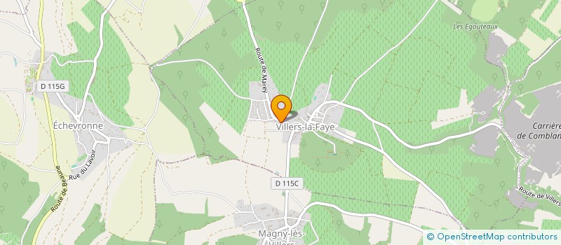 localisation de l'entreprise MADAME STEPHANIE MOREAU  VILLERS-LA-FAYE