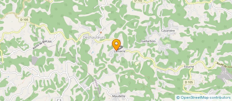 localisation de l'entreprise MADAME STEPHANIE MOREAU  LE GOSIER