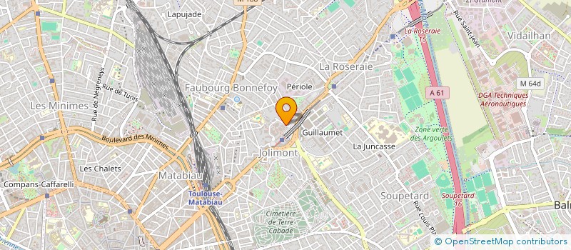 localisation de l'entreprise MADAME STEPHANIE MOREAU à TOULOUSE