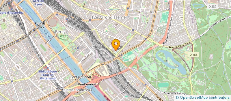 localisation de l'entreprise MADAME STEPHANIE MOREJON BLAS  PARIS