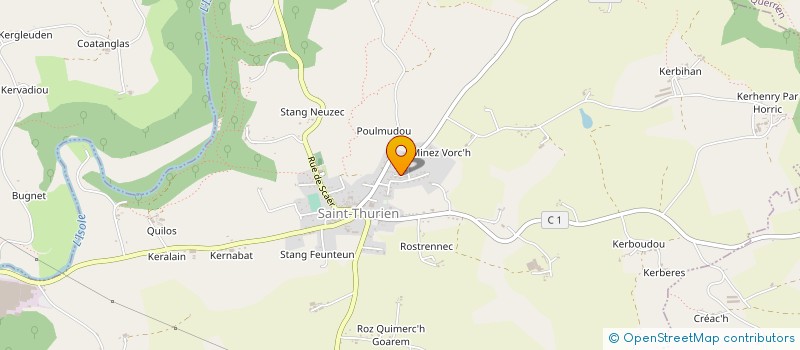 localisation de l'entreprise MADAME STEPHANIE MOREL  SAINT-THURIEN