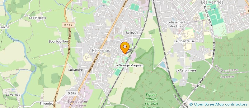 localisation de l'entreprise MADAME STEPHANIE MORELLE  PERONNAS