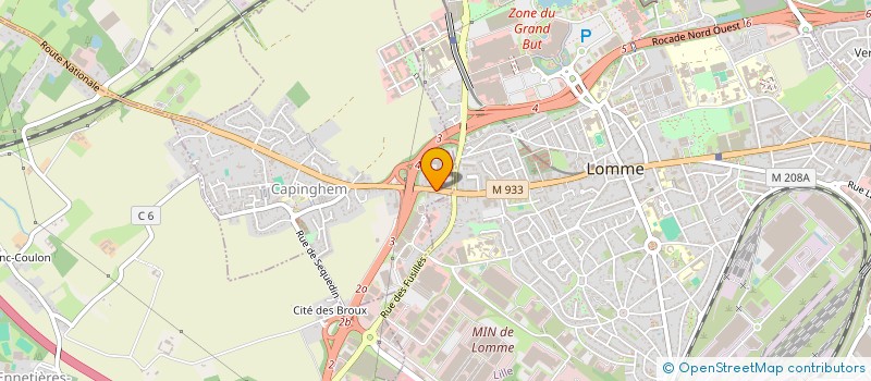 localisation de l'entreprise MADAME STEPHANIE MORELLI  LILLE