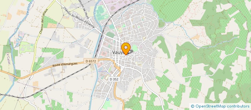 localisation de l'entreprise MADAME STEPHANIE MORIN à VAUVERT