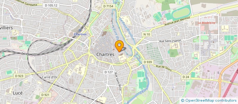 localisation de l'entreprise MADAME STEPHANIE MORIN à CHARTRES