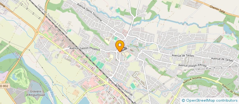 localisation de l'entreprise MADAME STEPHANIE MORIN  LESCAR