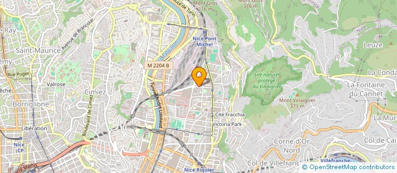 localisation de l'entreprise MADAME STEPHANIE MORIN  NICE