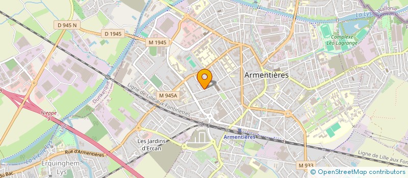 localisation de l'entreprise MADAME STEPHANIE MORIN  ARMENTIERES