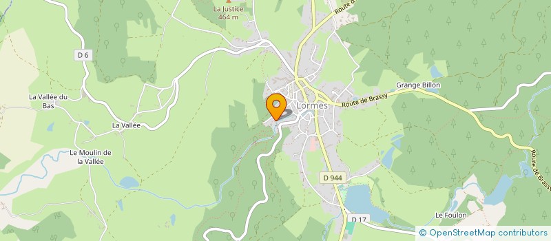 localisation de l'entreprise MADAME STEPHANIE MORIN  LORMES