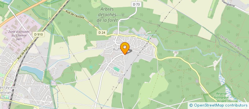 localisation de l'entreprise MADAME STEPHANIE MORINEAU  AUFFARGIS