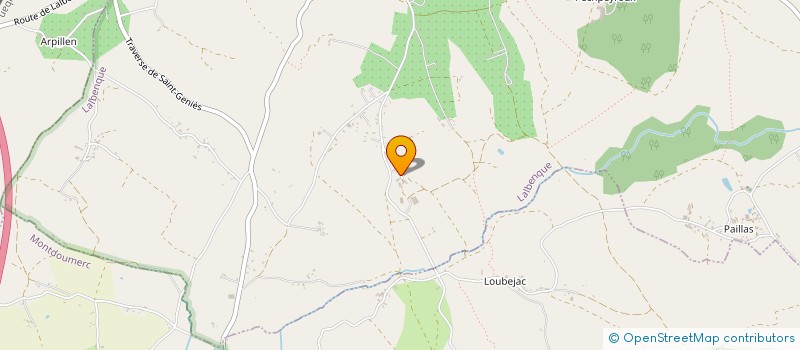 localisation de l'entreprise MADAME STEPHANIE MORLEC  LALBENQUE