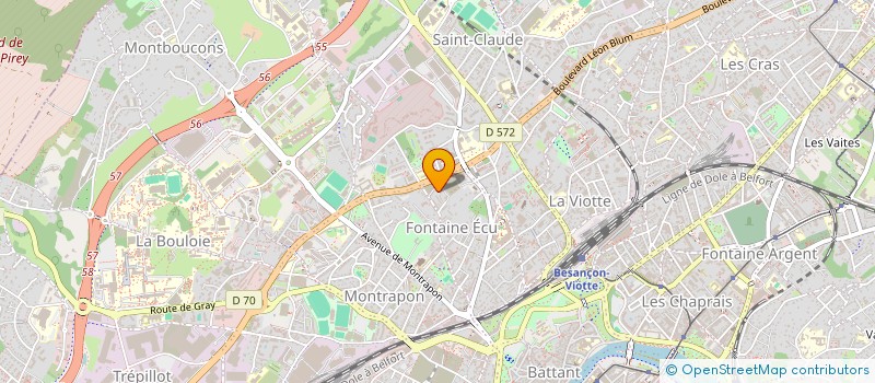 localisation de l'entreprise MADAME STEPHANIE MORLEC à BESANCON