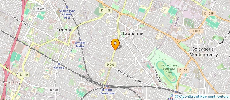 localisation de l'entreprise MADAME STEPHANIE MORO à EAUBONNE