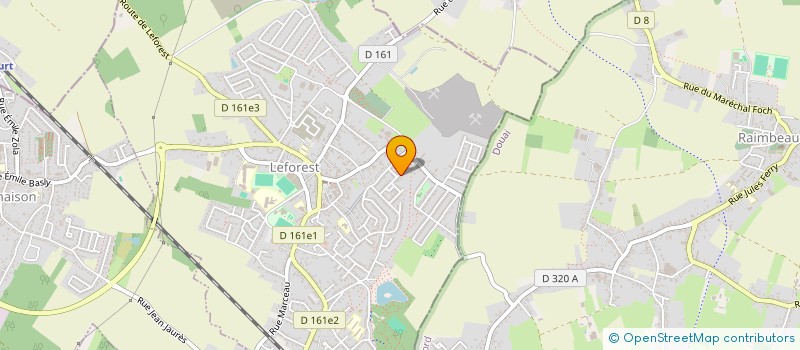 localisation de l'entreprise MADAME STEPHANIE MORONVAL  LEFOREST