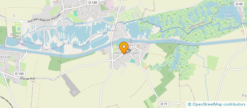 localisation de l'entreprise MADAME STEPHANIE MORTREUX  HEM-LENGLET