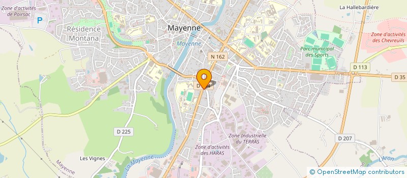 localisation de l'entreprise MADAME STEPHANIE MOSEL à MAYENNE