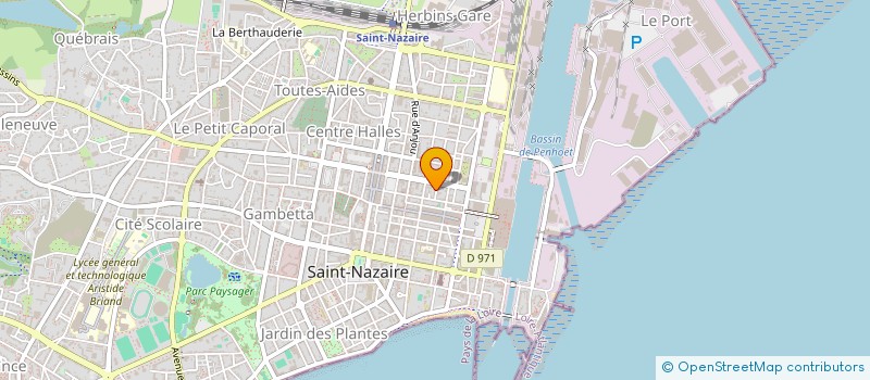 localisation de l'entreprise MADAME STEPHANIE MOUGARD  SAINT-NAZAIRE