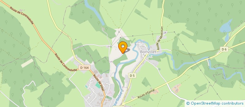 localisation de l'entreprise MADAME STEPHANIE MOUGENOT  BONVILLET