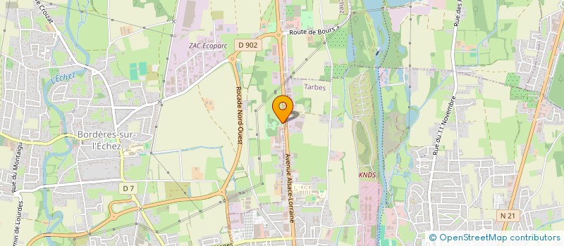localisation de l'entreprise MADAME STEPHANIE MOUHAMED  BORDERES-SUR-L'ECHEZ